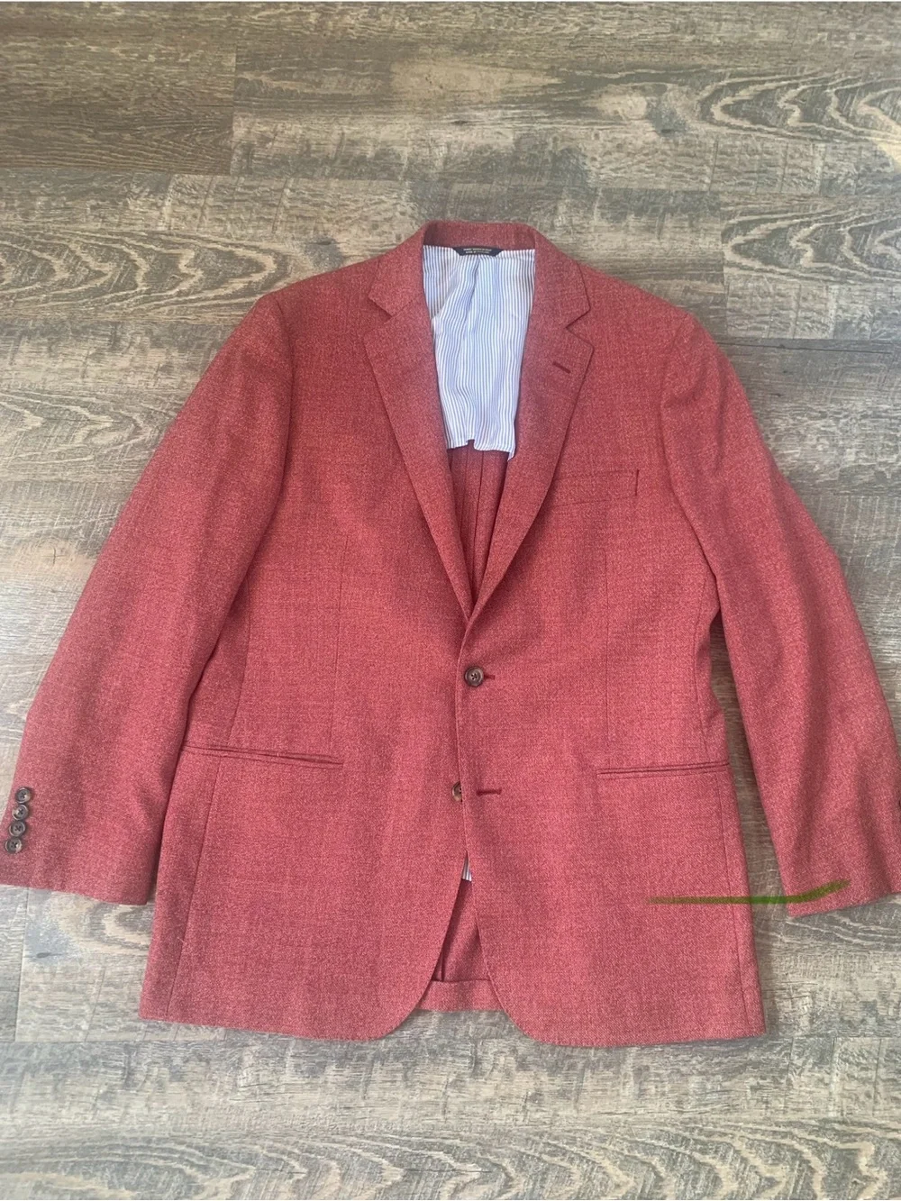 Brooks Brothers REDA Red Italian Wool Tweed Sport Coat- Classic Two-Button